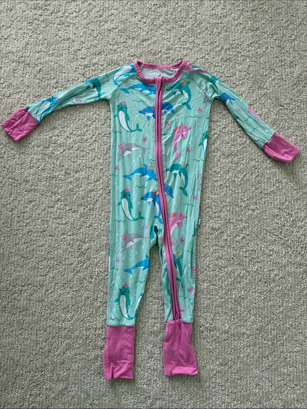 Little Sleepies Dolphin Dance Zippy